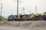 CSX Locomotives in the Yard